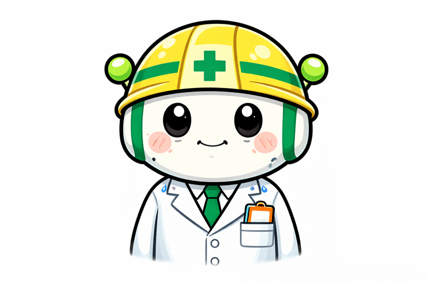 ドボットくんのイラスト