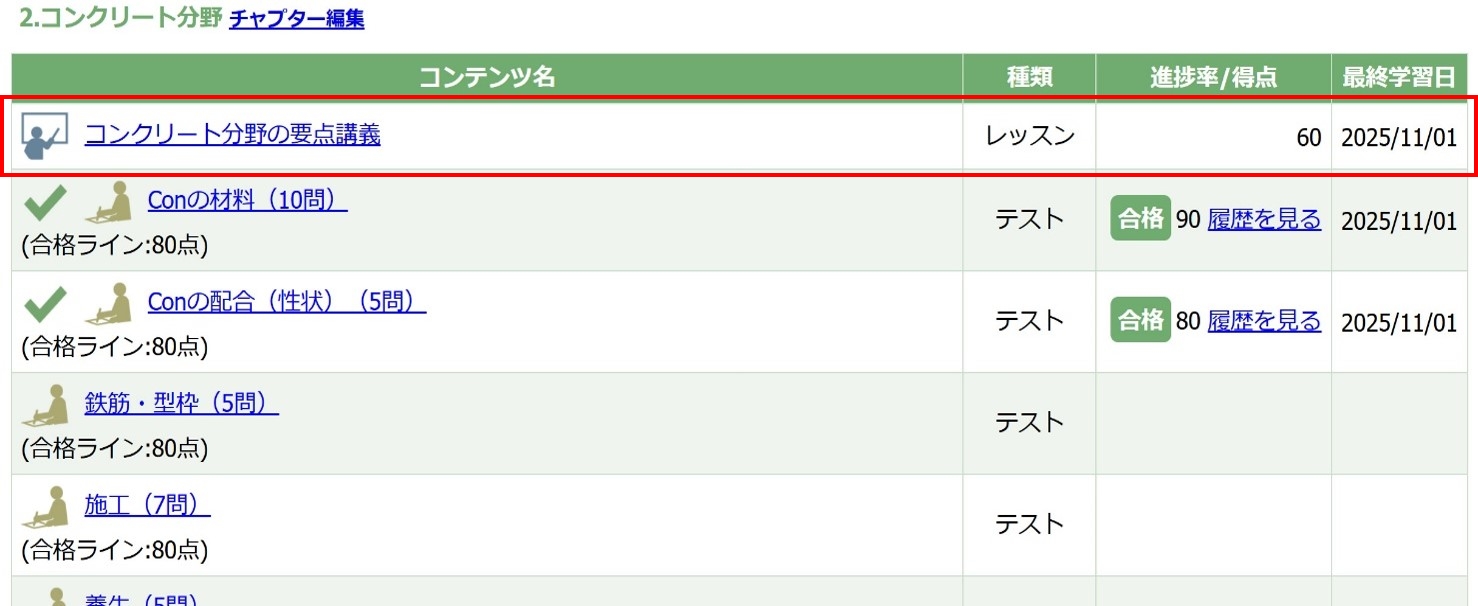 eラーニング問題集